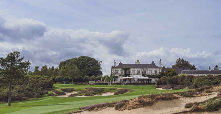 A photo of the Queenwood Club House